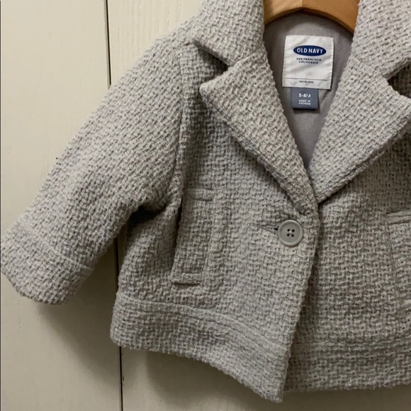Old Navy Grey Baby Coat - Picture 3 of 7